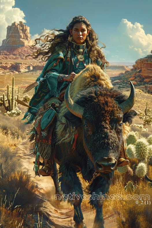 Rider of the Sacred Plains Native American Canvas