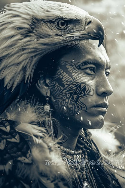 Spirit of the Eagle: A Native American Canvas