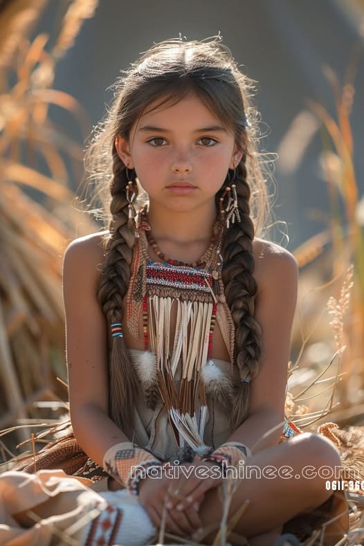 Daughter of the Earth: A Native American Canvas