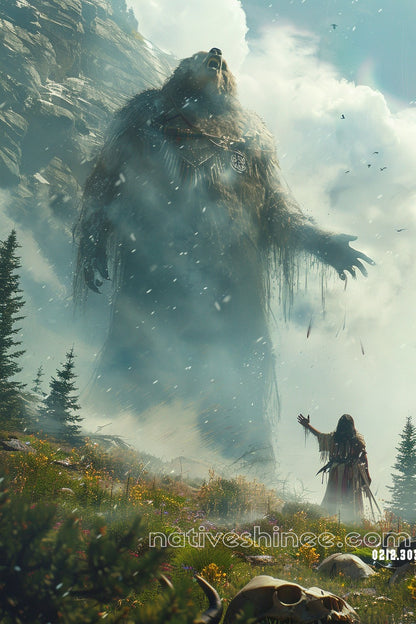 Big Guys Native American Canvas