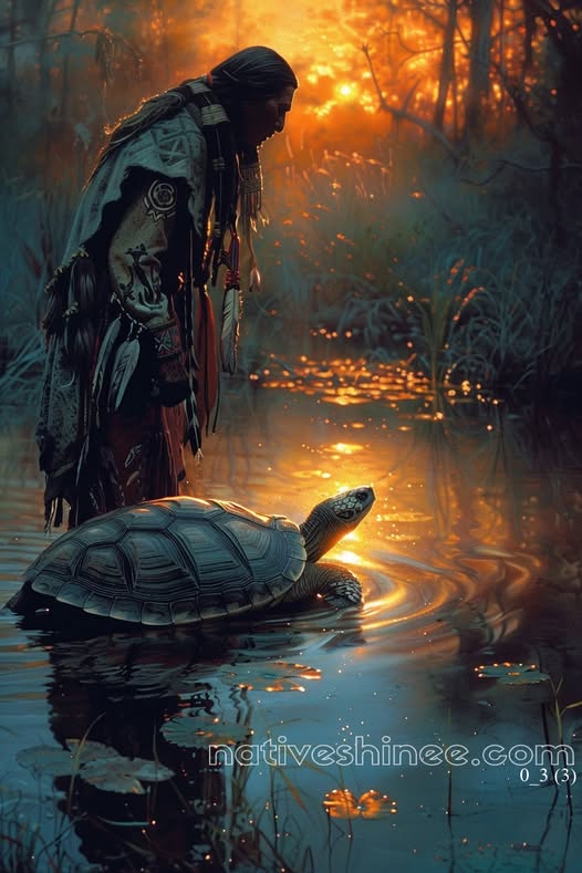 The Sacred Bond Native American Canvas