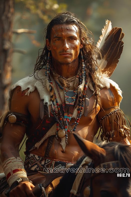 The Chiefs Journey Native American Canvas