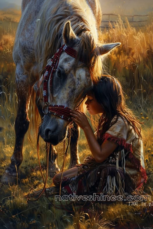 Whispered Bond Native American Canvas