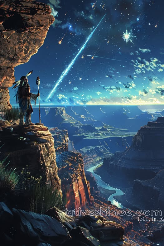 Skyward Vision Native American Canvas