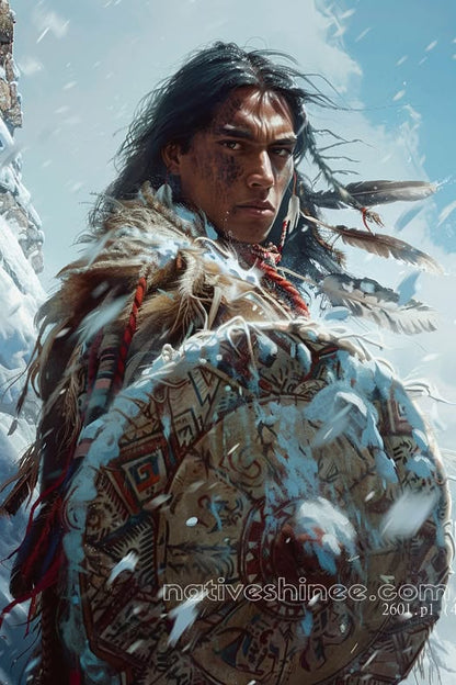 The Guardian of the Winds Native American Canvas