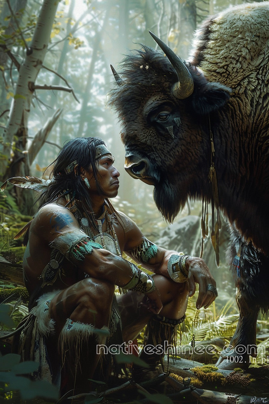 Respect Native American Canvas