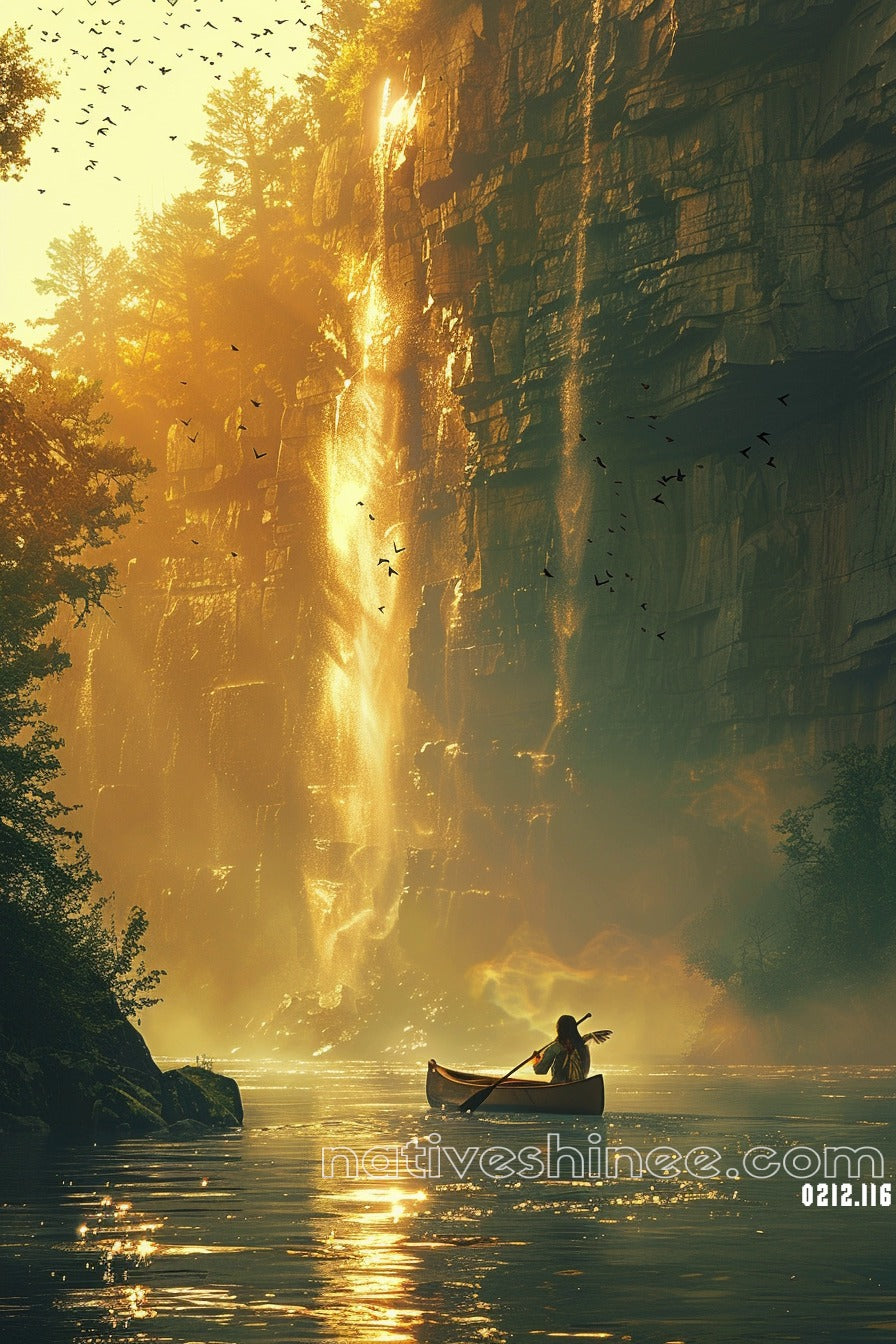 Sacred Lands Native American Canvas