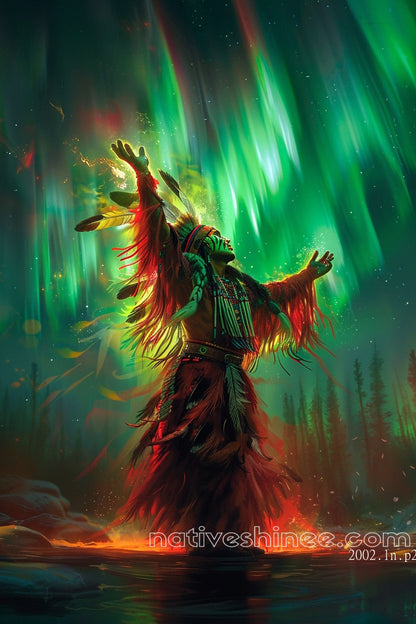 Sacred Sky Calling Native American Canvas