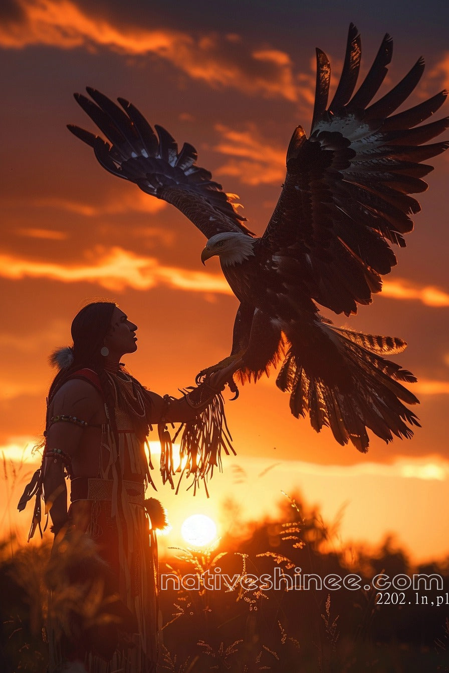 Wings of the Sacred: Native American Canvas