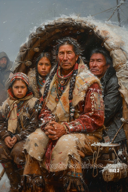 Nation Strength Native American Canvas