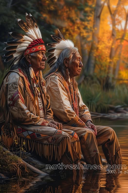 Sacred Reflections Native American Canvas