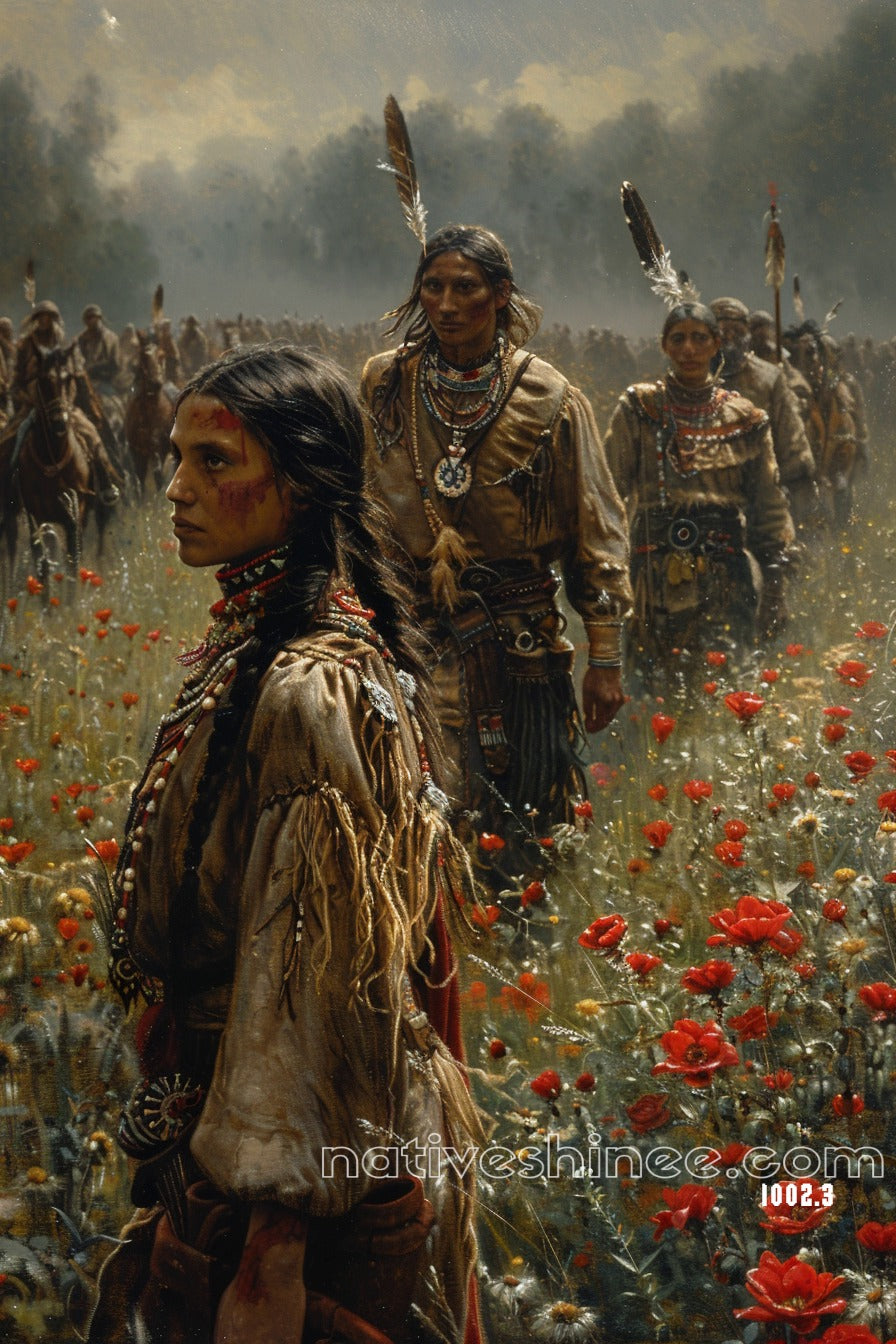 Women Native American Canvas