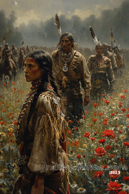 Women Native American Canvas