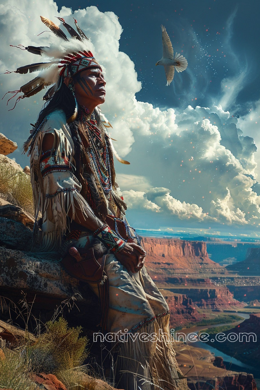 Echoes of the Earth: Native American Canvas