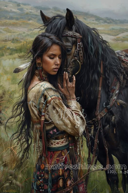 Spirit of the Plains Native American Canvas