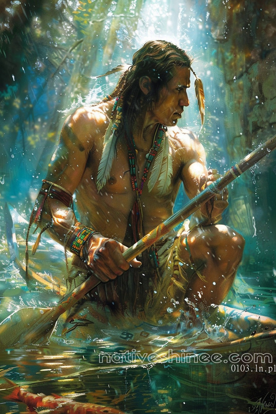 Our Mother Earth Native American Canvas