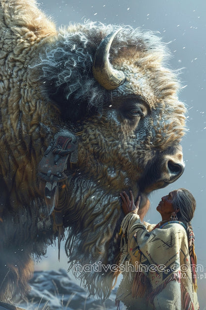 Sacred Bond: Native American Canvas