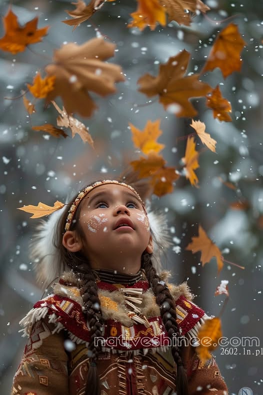 Spirit of the Seasons Native American Canvas