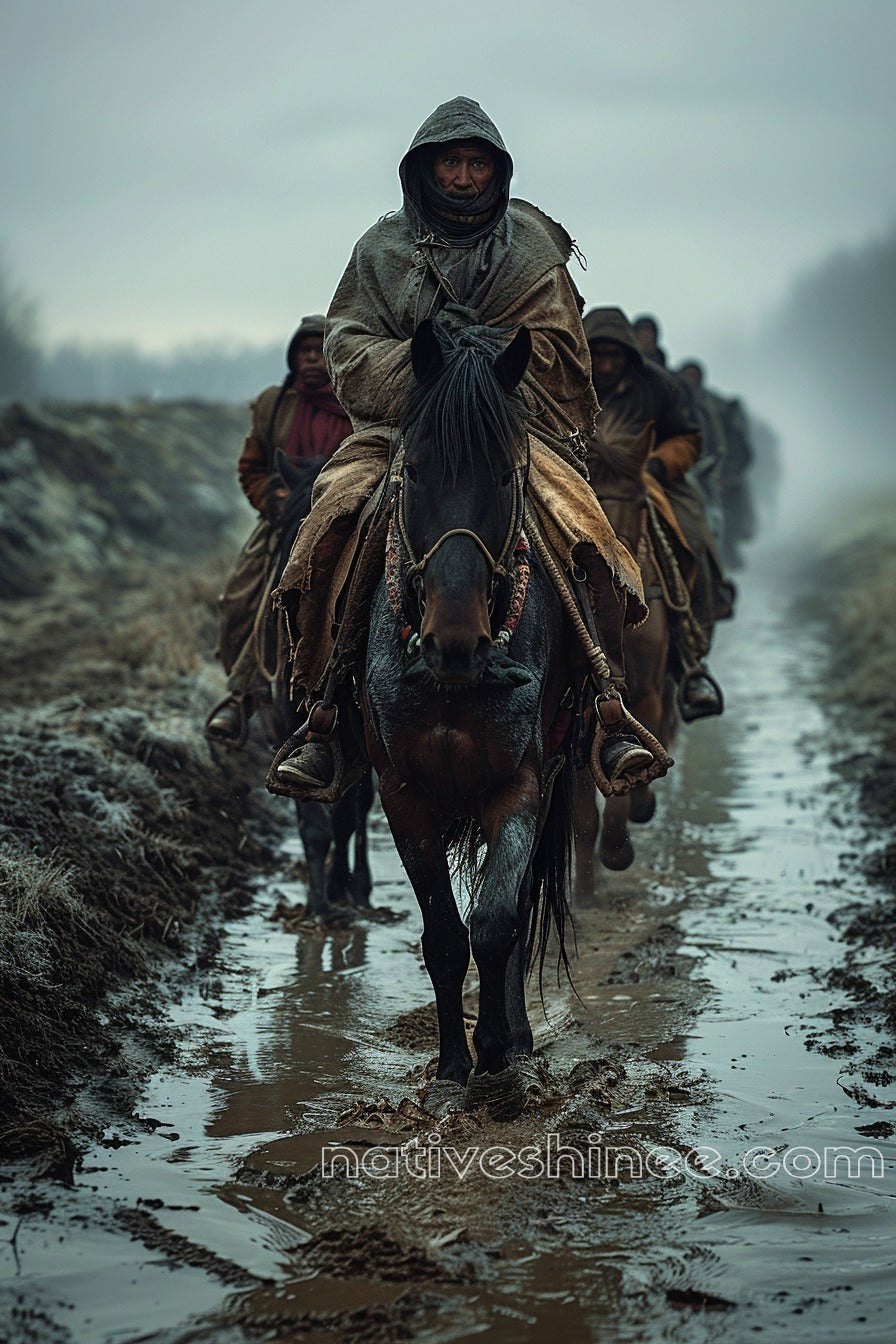 Finding Self Native American Canvas
