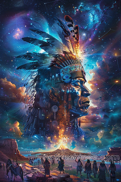 Our Ancestors Native American Canvas