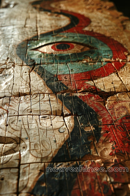 Cheyenne Council Gathering Native American Canvas