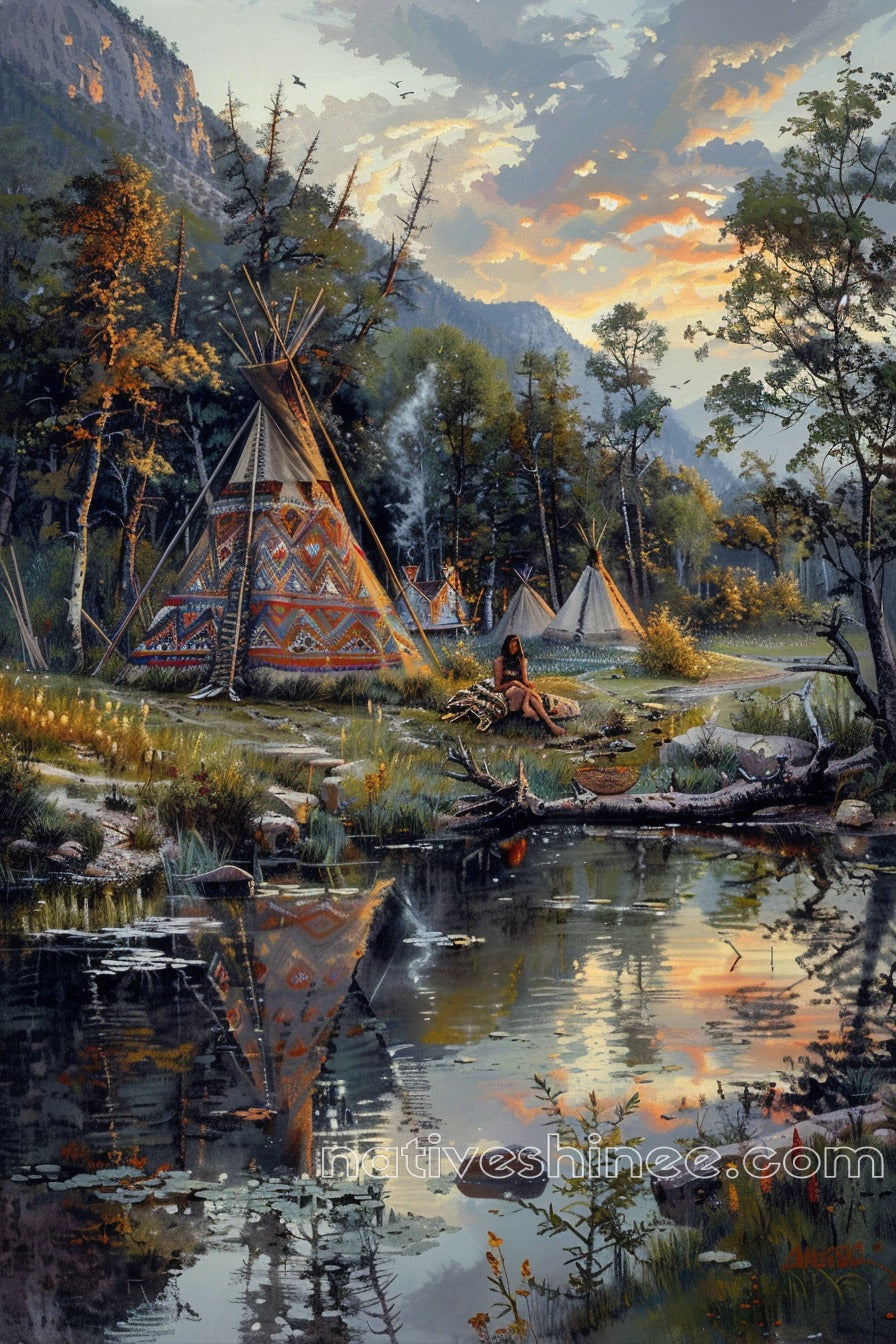 Echoes of the Land: Native American Canvas
