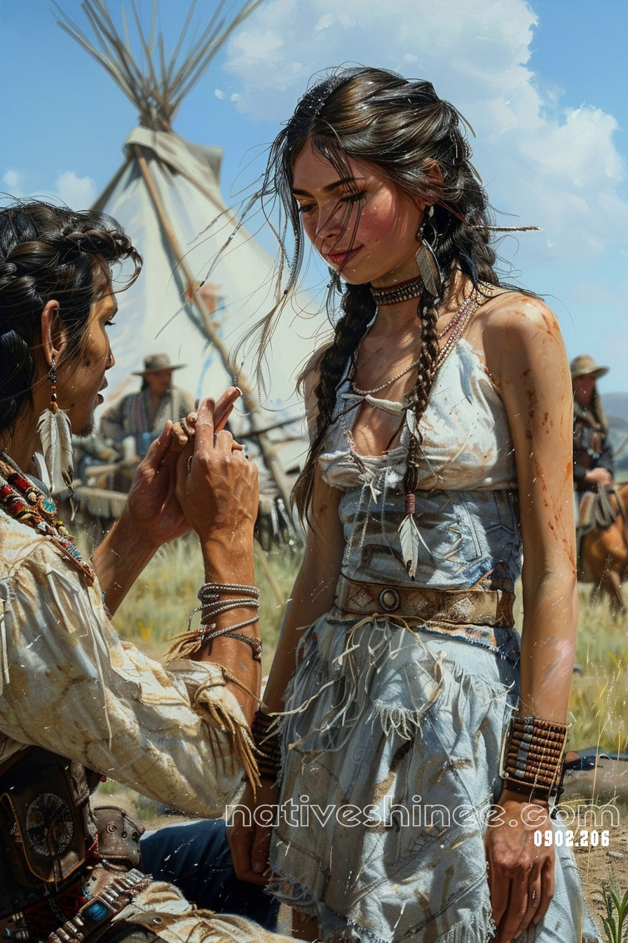 Bonding Native American Canvas