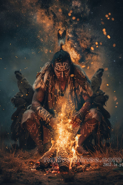 Gratefulness Native American Canvas