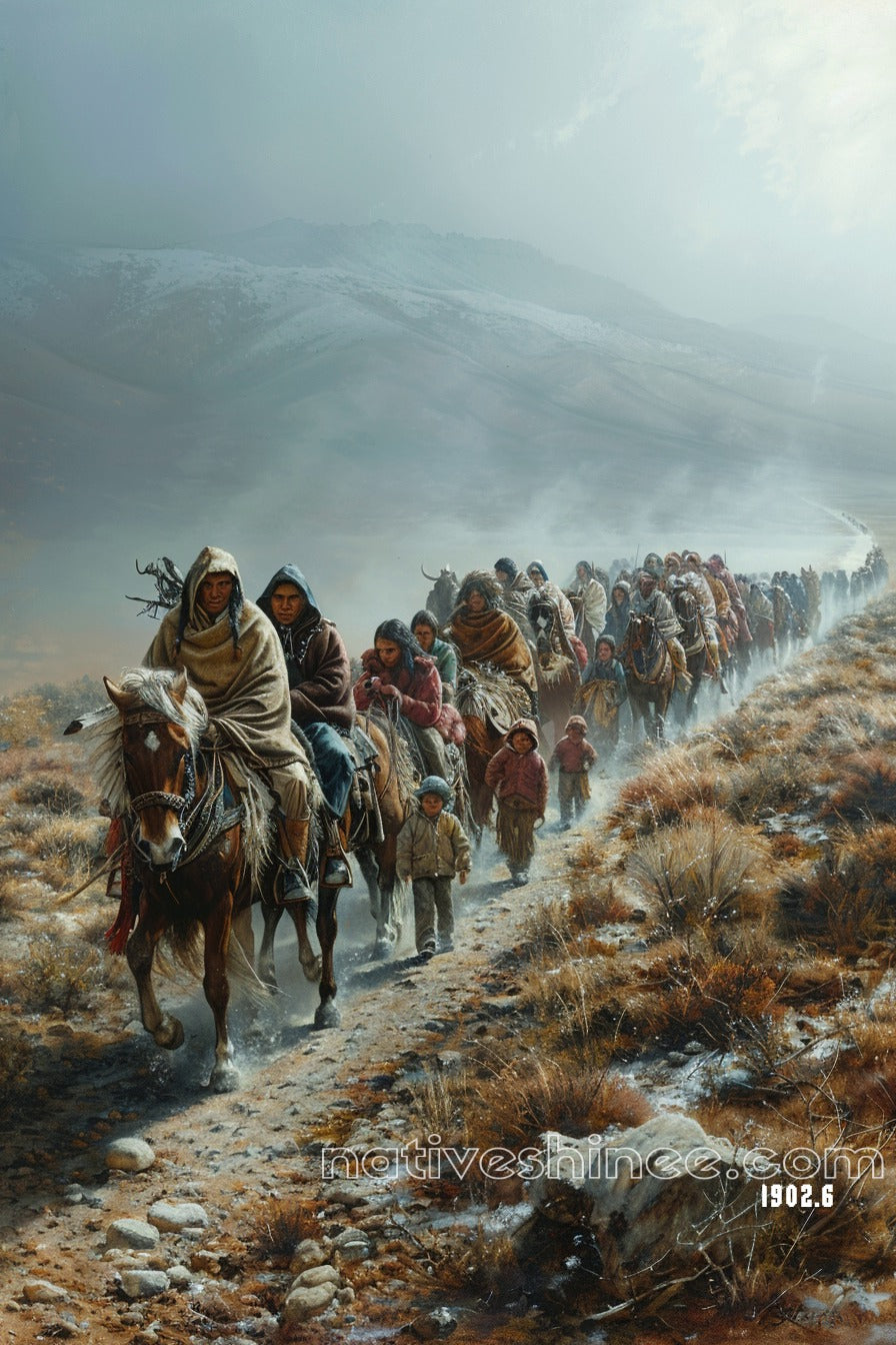 Survival Native American Canvas