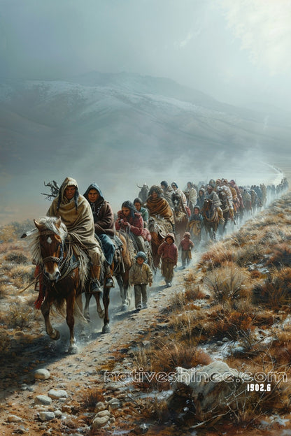 Survival Native American Canvas