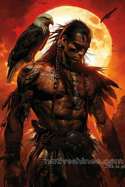 Wisdom Strength Native American Canvas