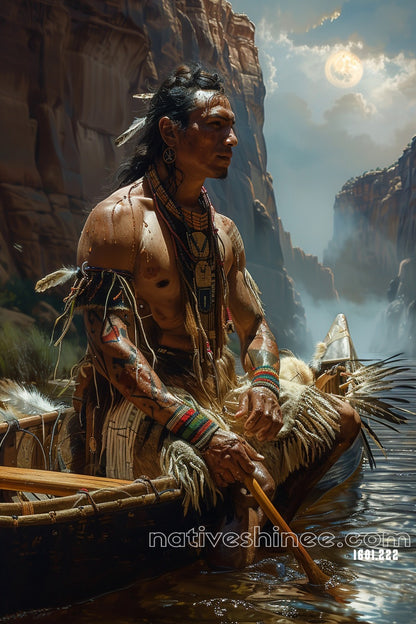 Perseverance Native American Canvas