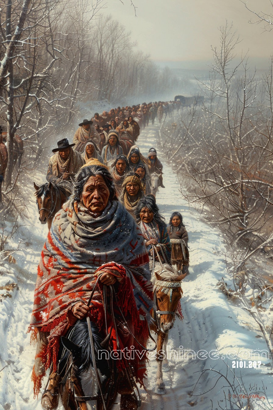 Strength Native American Canvas