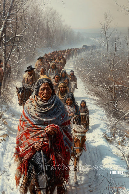 Strength Native American Canvas