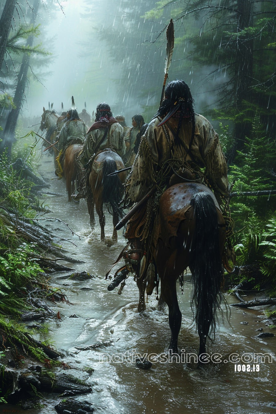 Journey Native American Canvas