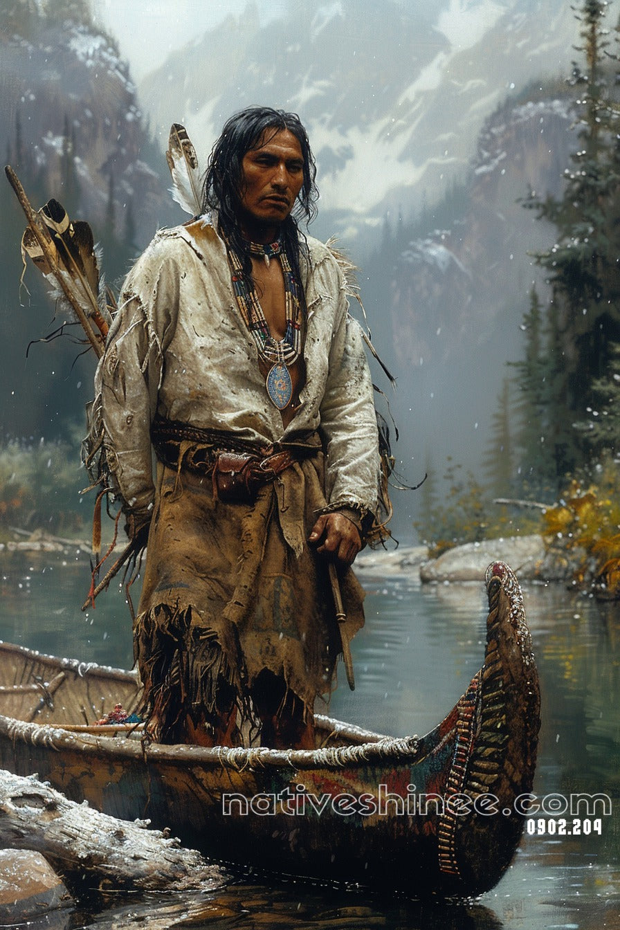 The Truth Native American Canvas