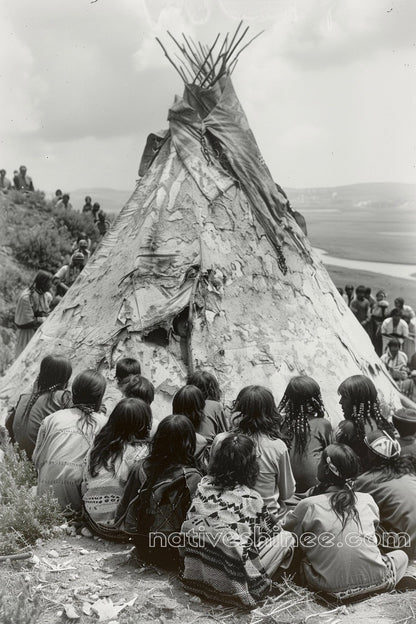 Legacy of the Land Native American Canvas