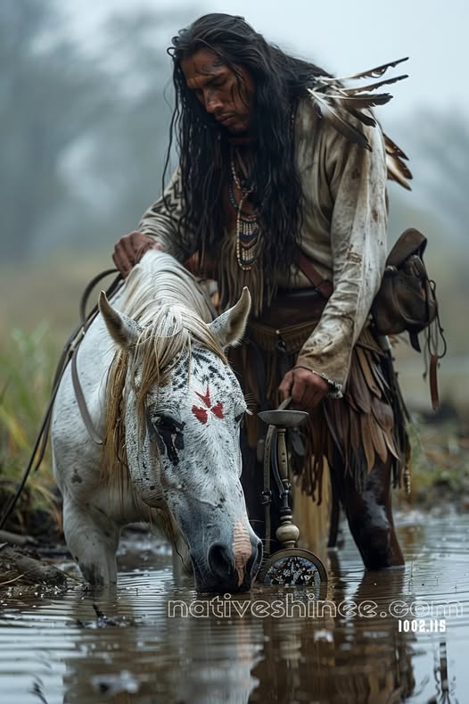 The Earth Native American Canvas