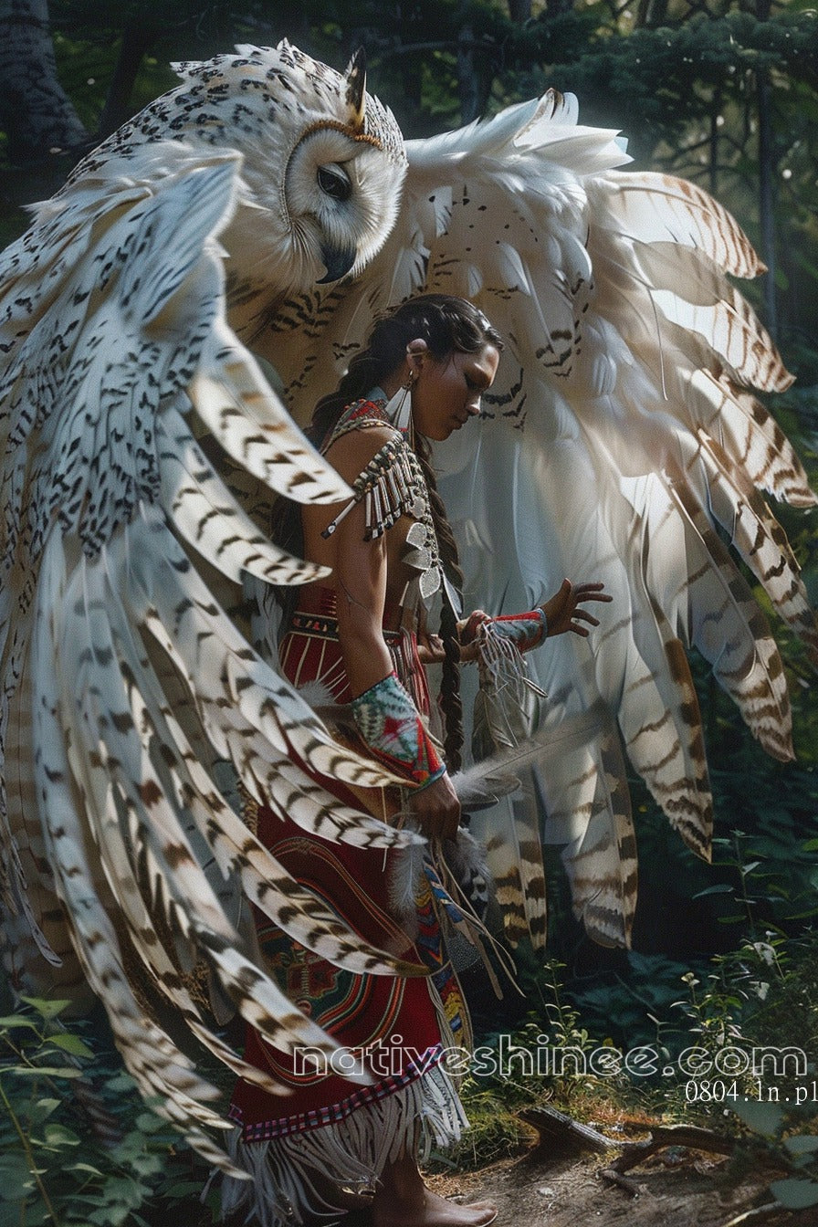 Mother Earth Native American Canvas