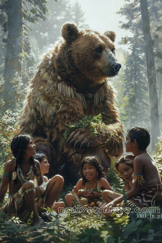 Storm Walker’s Bond: Native American Canvas