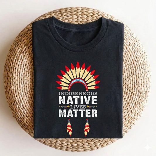 Indigeneous Native Lives Matter T-Shirt