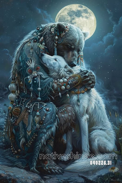 Guardians of the Silver Moon Canvas
