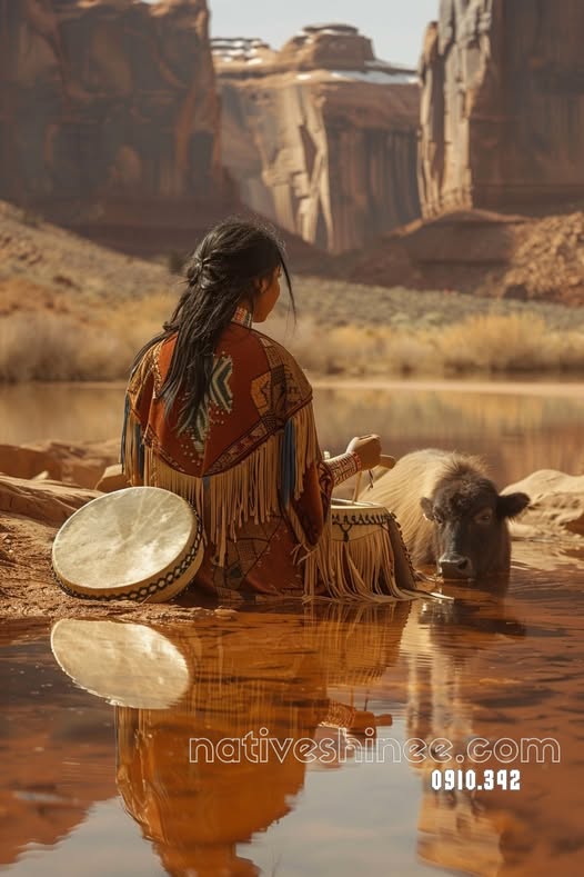 Song Beside the Still Water Canvas