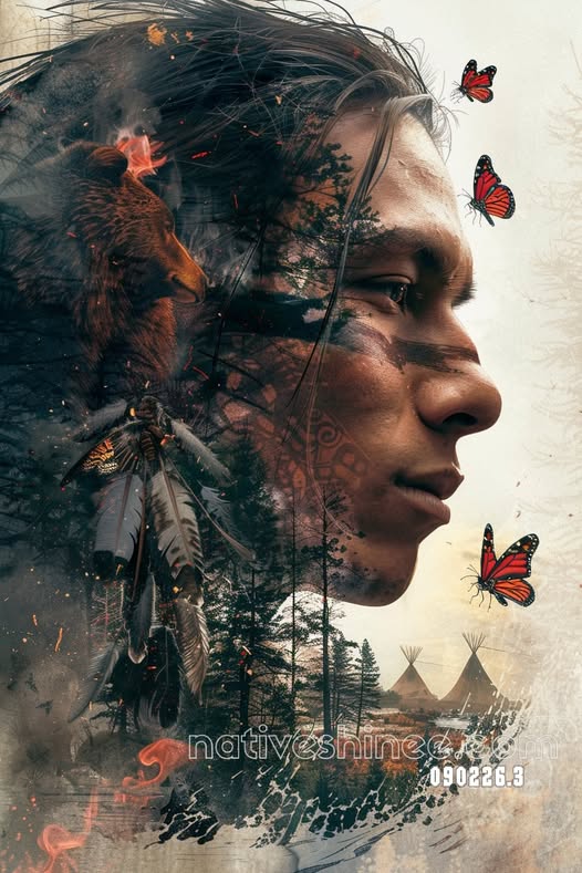 Echoes in the Painted Wind Canvas
