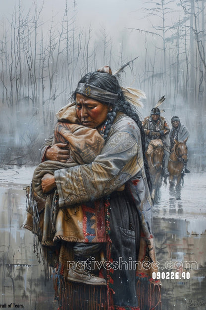 Through the Cold River of Memory Canvas