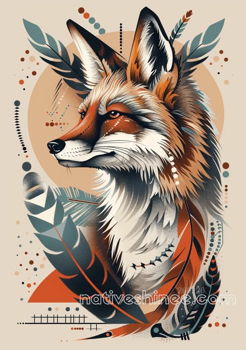 Fox of the Quiet Earth Canvas