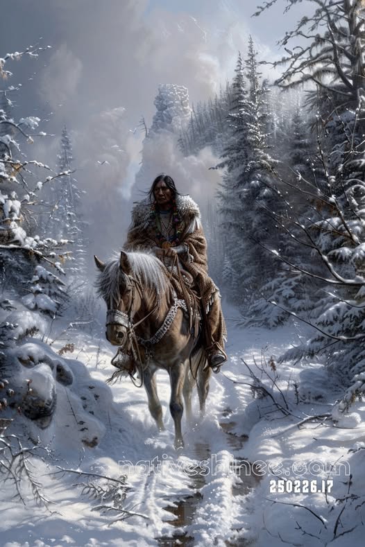 Winter Passage of the Ancestors Canvas