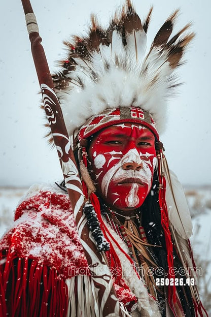 Guard of the Winter Plain Canvas