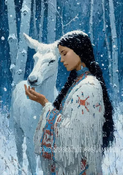 Snowfall Offering Canvas