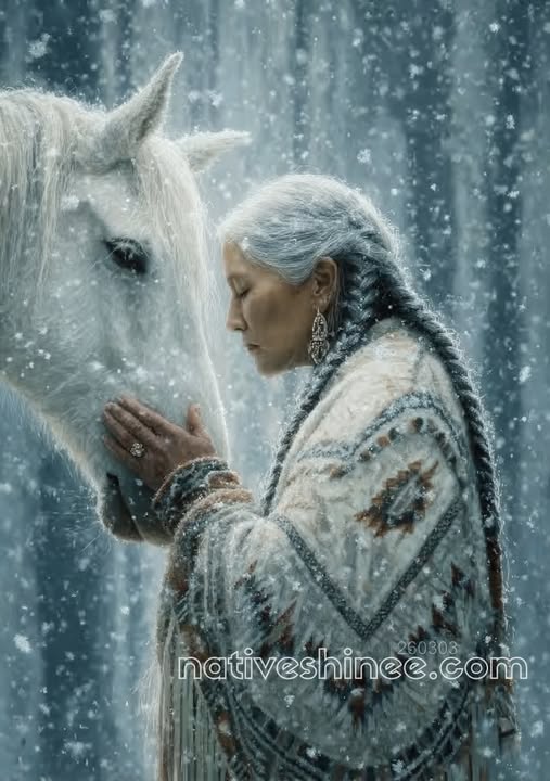 Snowbound Kinship Canvas